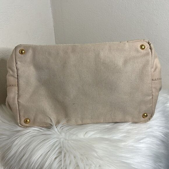 💯Authentic Prada Canapa Denim Medium Size 🍀 - Picture 3 of 17